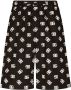 Dolce & Gabbana Bermuda shorts met monogram Zwart - Thumbnail 1