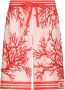 Dolce & Gabbana Bermuda shorts met print Roze - Thumbnail 1