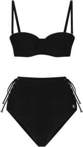 Dolce & Gabbana Bikinitop met logo Zwart