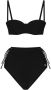 Dolce & Gabbana Bikinitop met logo Zwart - Thumbnail 1