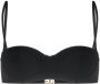 Dolce & Gabbana Bikinitop met logoplakkaat Zwart - Thumbnail 1