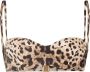 Dolce & Gabbana Bikinitop met luipaardprint Bruin - Thumbnail 1