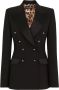 Dolce & Gabbana Blazer met dubbele rij knopen Zwart - Thumbnail 1