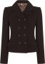 Dolce & Gabbana Blazer met dubbele rij knopen Zwart - Thumbnail 1