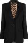Dolce & Gabbana Blazer met enkele rij knopen Zwart - Thumbnail 1
