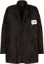 Dolce & Gabbana Gekreukt jack met logopatch Zwart - Thumbnail 1