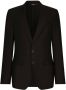 Dolce & Gabbana Blazer met enkele rij knopen Zwart - Thumbnail 1