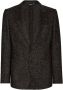 Dolce & Gabbana Blazer met enkele rij knopen Zwart - Thumbnail 1