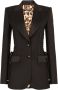 Dolce & Gabbana Blazer met enkele rij knopen Zwart - Thumbnail 1