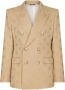Dolce & Gabbana Blazer met jacquard Beige - Thumbnail 1