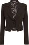 Dolce & Gabbana Cropped blazer Zwart - Thumbnail 1