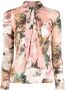 Dolce & Gabbana Blouse met bloemenprint Roze - Thumbnail 1