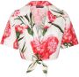 Dolce & Gabbana Blouse met bloemenprint Wit - Thumbnail 1