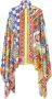 Dolce & Gabbana Twill blouse met print Blauw - Thumbnail 1