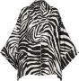 Dolce & Gabbana Twill blouse met zebraprint Zwart - Thumbnail 1