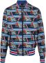 Dolce & Gabbana Bomberjack met print Blauw - Thumbnail 1