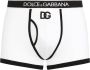 Dolce & Gabbana Katoenen boxershorts met logo Wit - Thumbnail 1
