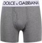 Dolce & Gabbana Boxershorts met logoband Grijs - Thumbnail 1