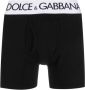 Dolce & Gabbana Boxershorts met logoband Zwart - Thumbnail 1
