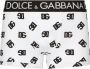 Dolce & Gabbana Boxershorts met logoprint Wit - Thumbnail 1