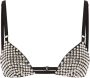 Dolce & Gabbana Bralette verfraaid met stras Zwart - Thumbnail 1