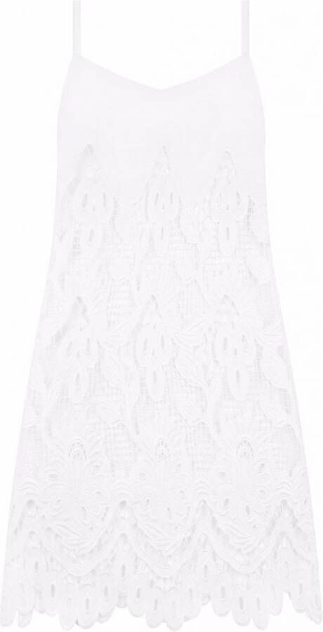 Dolce & Gabbana Mouwloze mini-jurk Wit