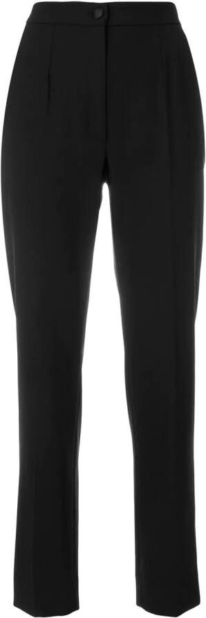 Dolce & Gabbana broek met slim-fit pasvorm Zwart