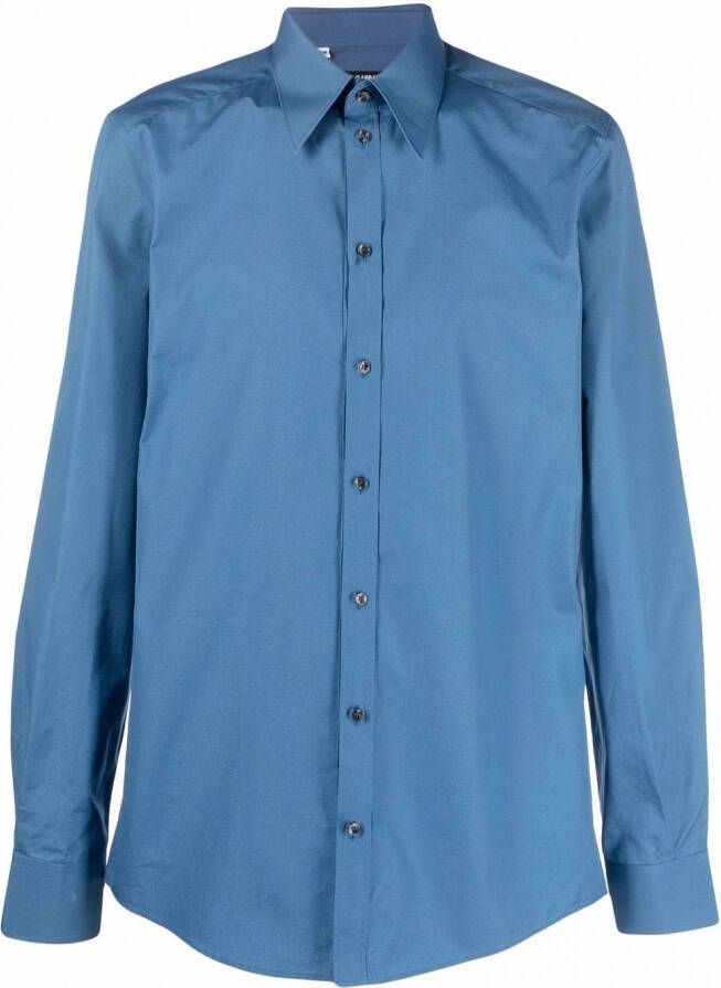 Dolce & Gabbana Button-up overhemd Blauw