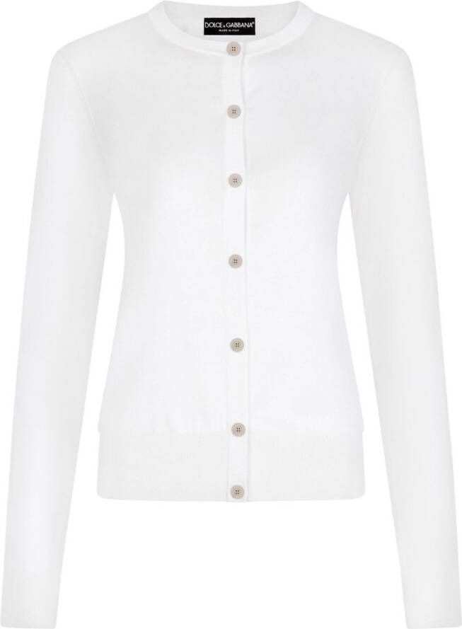 Dolce & Gabbana Button-up vest Wit