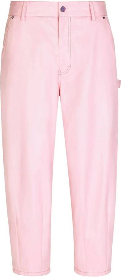 Dolce & Gabbana Cropped broek Roze