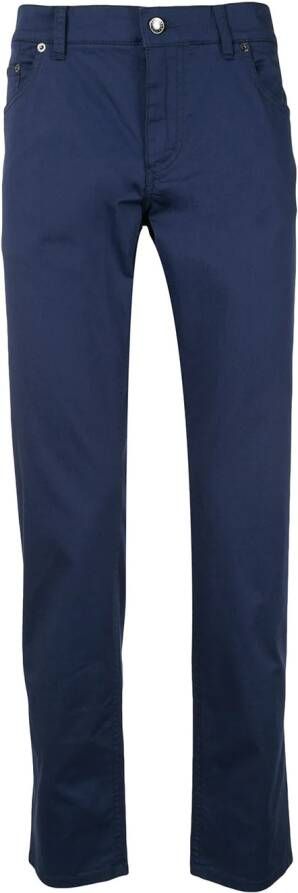 Dolce & Gabbana Cropped chino Blauw