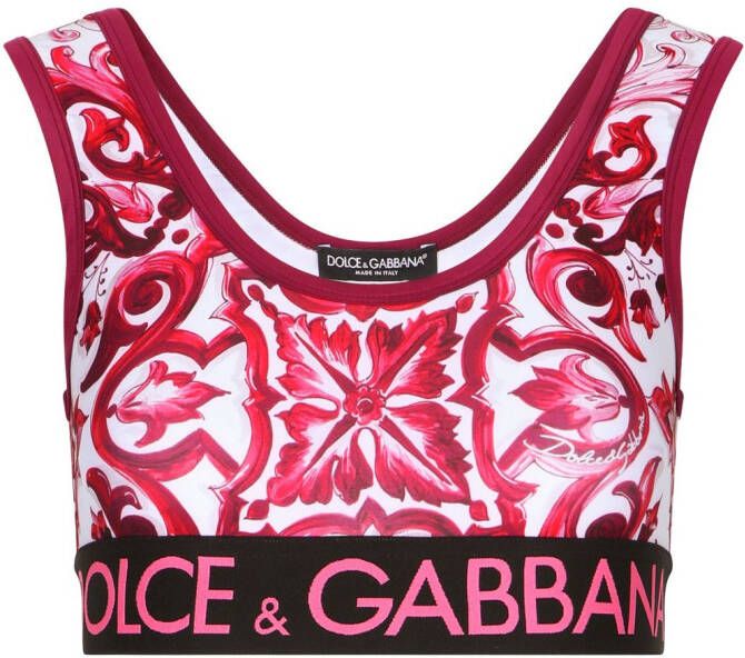 Dolce & Gabbana Cropped top Roze