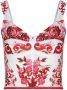 Dolce & Gabbana Cropped top Wit - Thumbnail 1