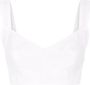 Dolce & Gabbana Cropped top Wit - Thumbnail 1