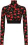Dolce & Gabbana Cropped top Zwart - Thumbnail 1