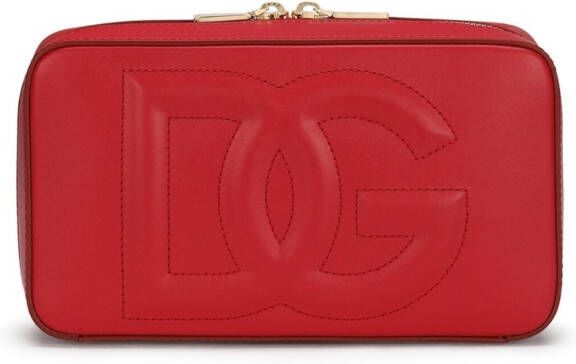 Dolce & Gabbana Crossbodytas met DG logo Rood