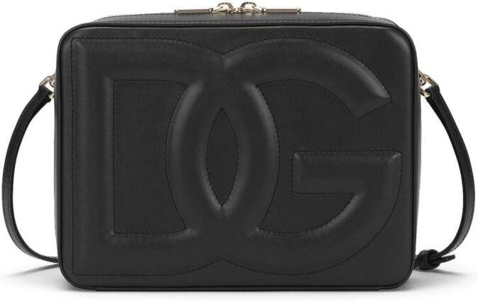 Dolce & Gabbana Medium cameratas met DG-logo Zwart