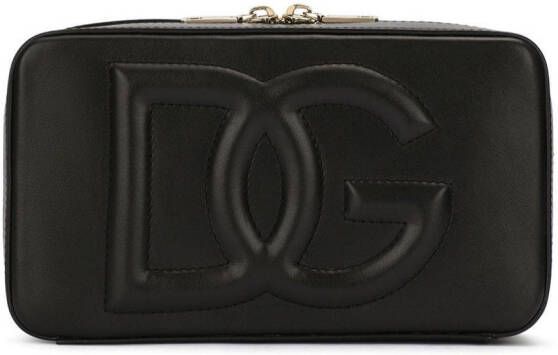 Dolce & Gabbana Kleine cameratas met DG-logo Zwart