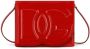 Dolce & Gabbana Leren crossbodytas met DG logo Rood - Thumbnail 1