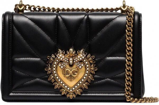 Dolce & Gabbana Devotion medium schoudertas Zwart