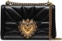 Dolce & Gabbana Devotion medium schoudertas Zwart - Thumbnail 1