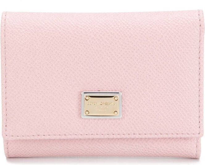 Dolce & Gabbana Dauphine portemonnee Roze