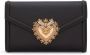 Dolce & Gabbana Devotion kleine envelope clutch Zwart - Thumbnail 1