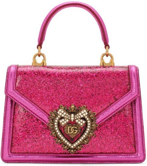 Dolce & Gabbana Devotion kleine tas Roze