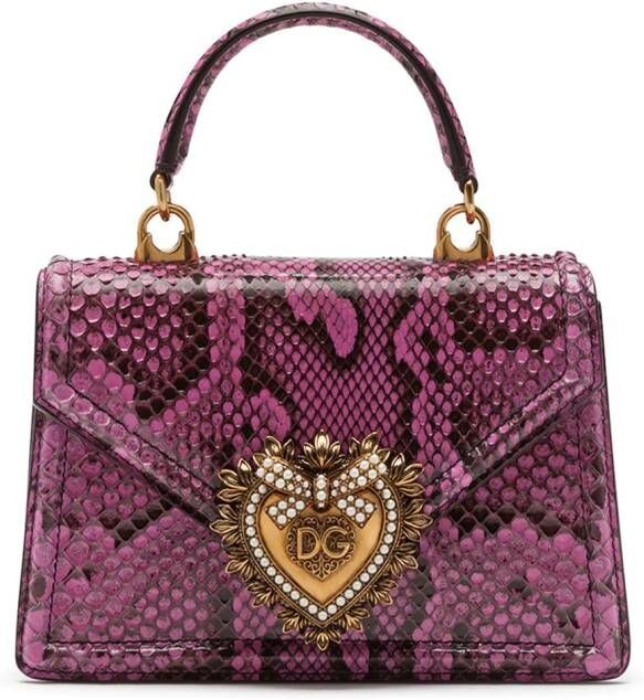 Dolce & Gabbana Devotion shopper Roze