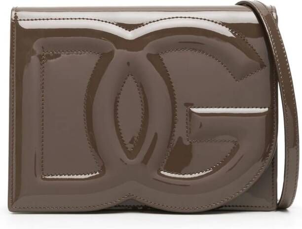 Dolce & Gabbana DG crossbodytas met logo Bruin