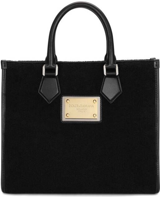 Dolce & Gabbana Kleine shopper Zwart