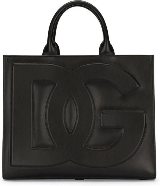 Dolce & Gabbana DG Daily medium shopper Zwart