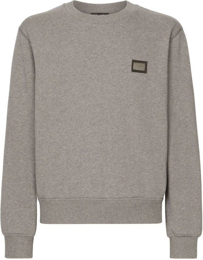 Dolce & Gabbana Jersey sweater Grijs