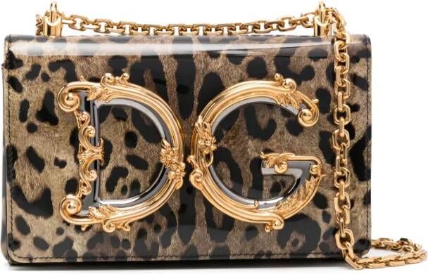 Dolce & Gabbana DG Girls crossbodytas Bruin